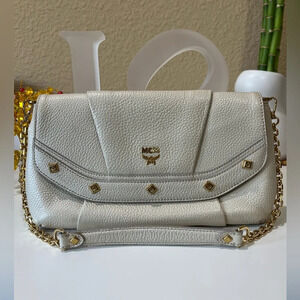 MCM Leather Shoulder Bag